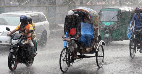 টানা বৃষ্টিপাত চলবে আরও কয়েকদিন : আবহাওয়া অধিদপ্তর