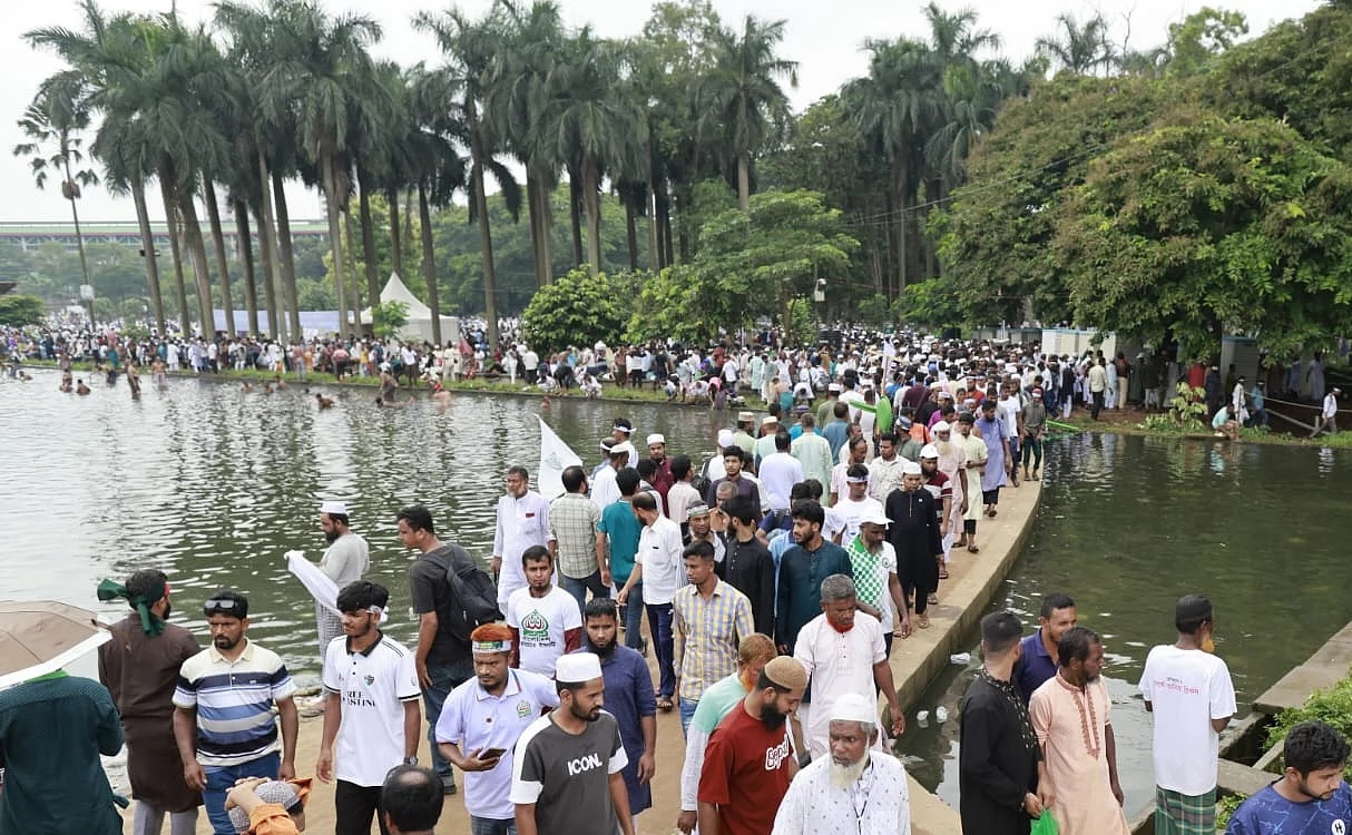 সোহরাওয়ার্দী উদ্যানে জামায়াতের জাতীয় সমাবেশ আজ দুপুরে