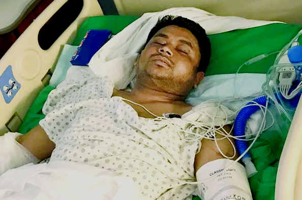 পাঁচ আঙুল হারানো বাংলাদেশি মারুফ পাচ্ছেন ২৮ কোটি টাকা