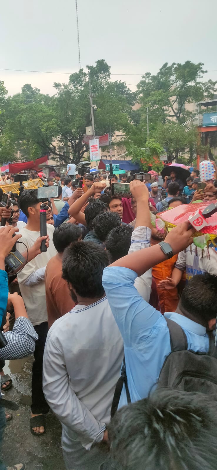 মুজিববাদ মুর্দাবাদ মিছিলে উত্তাল শাহবাগ